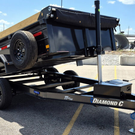 New Diamond C 12ft Dump Trailer