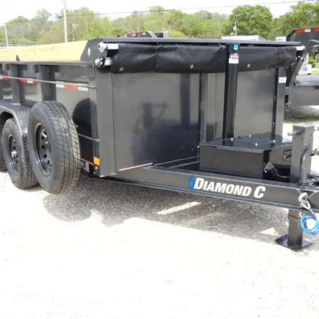 2025 Diamond C 77x12 12k Dump Trailer