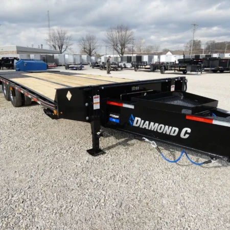 2026 Diamond C 102x25 25k Equipment Trailer
