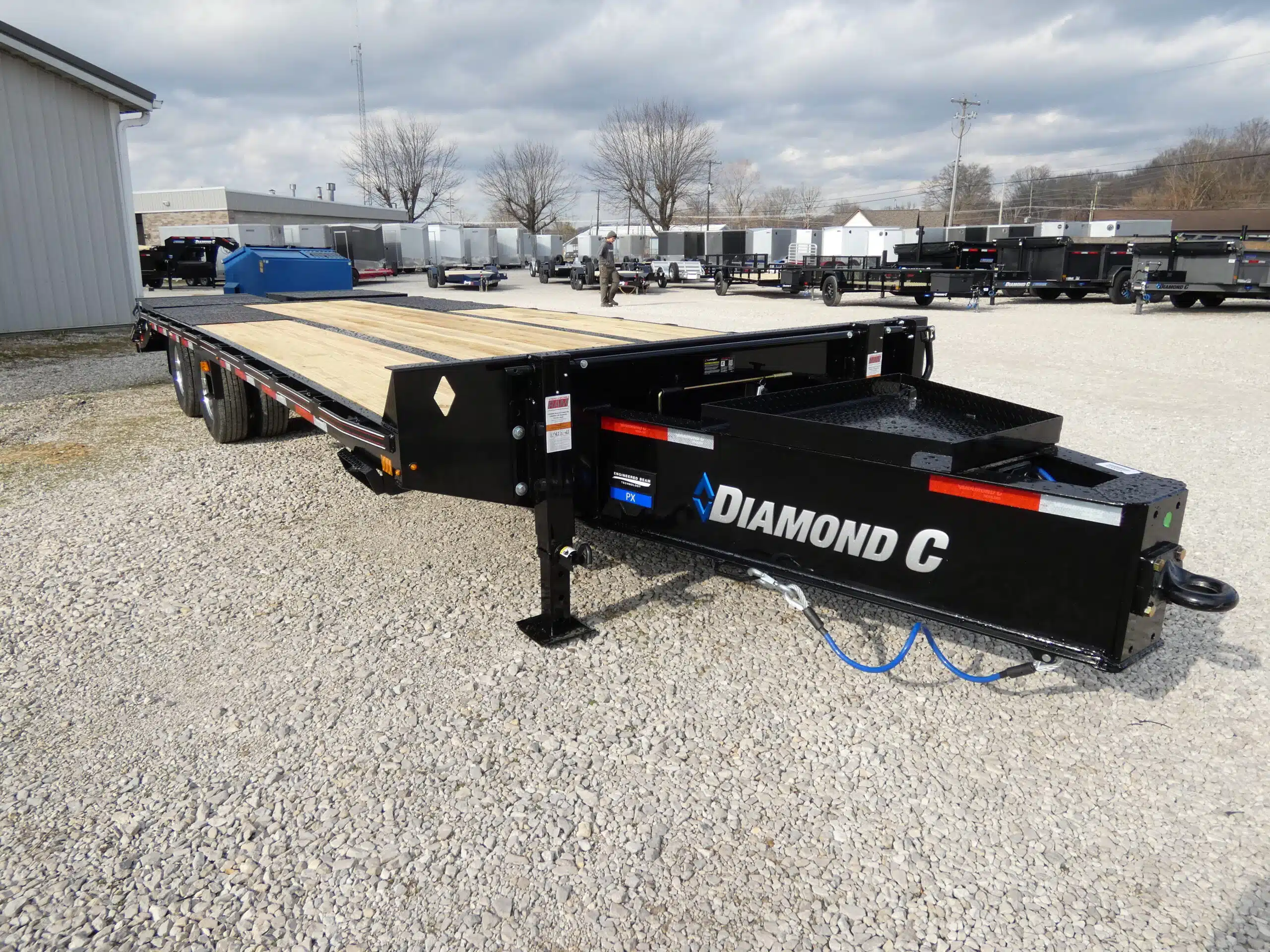 2026 Diamond C 102x25 25k Equipment Trailer