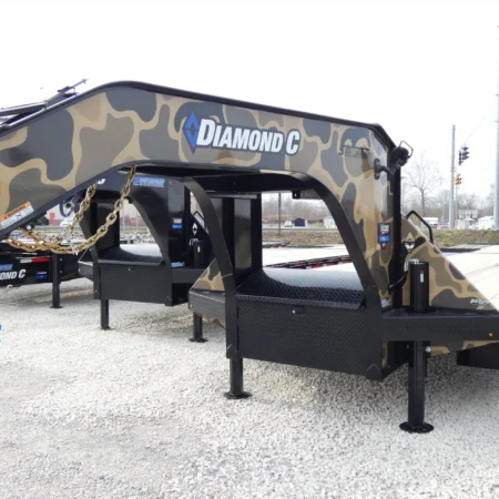 2026 Diamond C102x35 Hydraulic Gooseneck Equipment Trailer