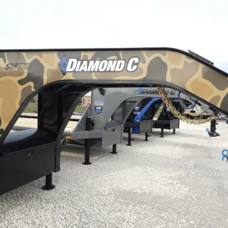 2026 Diamond C102x35 Hydraulic Gooseneck Equipment Trailer