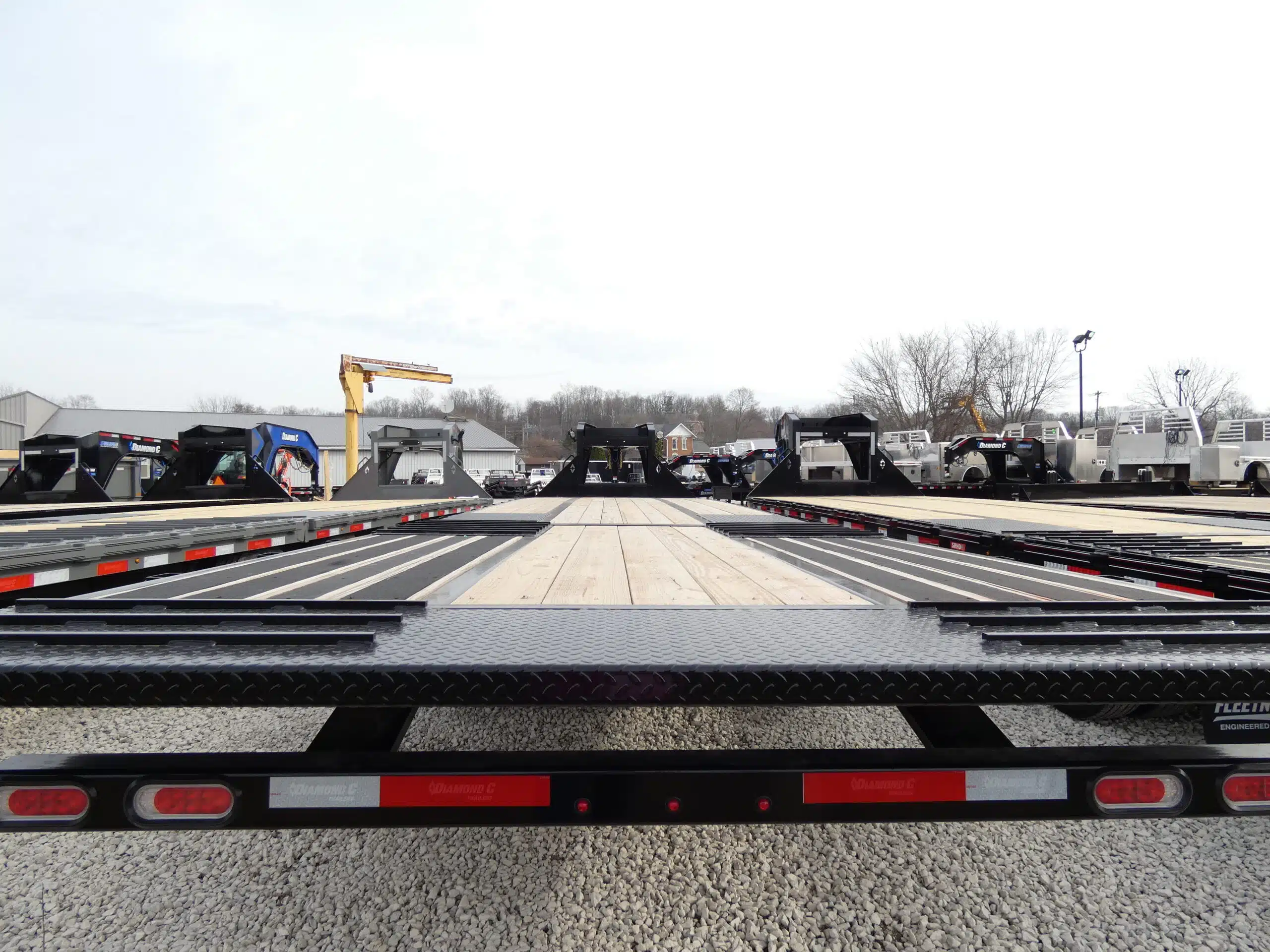 2026 Diamond C102x35 Hydraulic Gooseneck Equipment Trailer