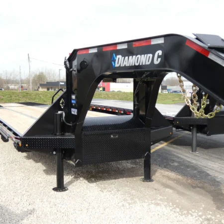 2026 Diamond C 102x40 40k Hydraulic Gooseneck Equipment Trailer