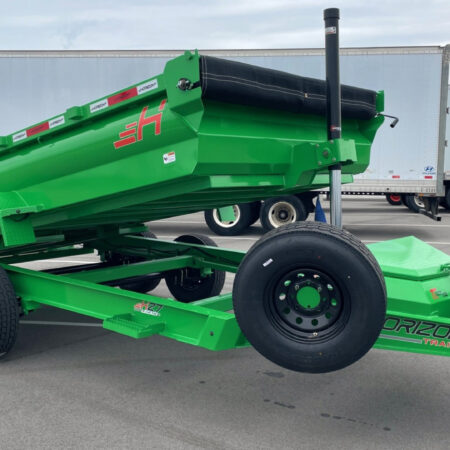 Horizon 14ft HZ7 Telescopic Dump Trailer