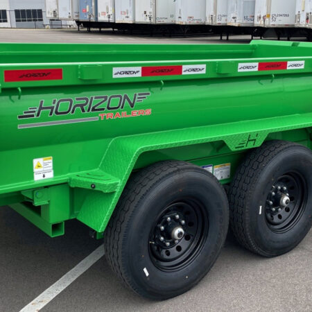 Horizon 14ft HZ7 Telescopic Dump Trailer