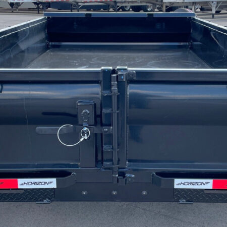 Horizon 14x 83 EZ7 BLACK Dump Trailer 14k GVWR