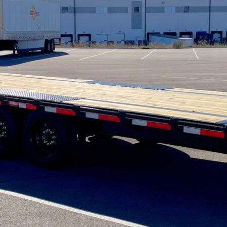 Diamond C 40ft Gooseneck Flatbed Trailer 18k GVWR
