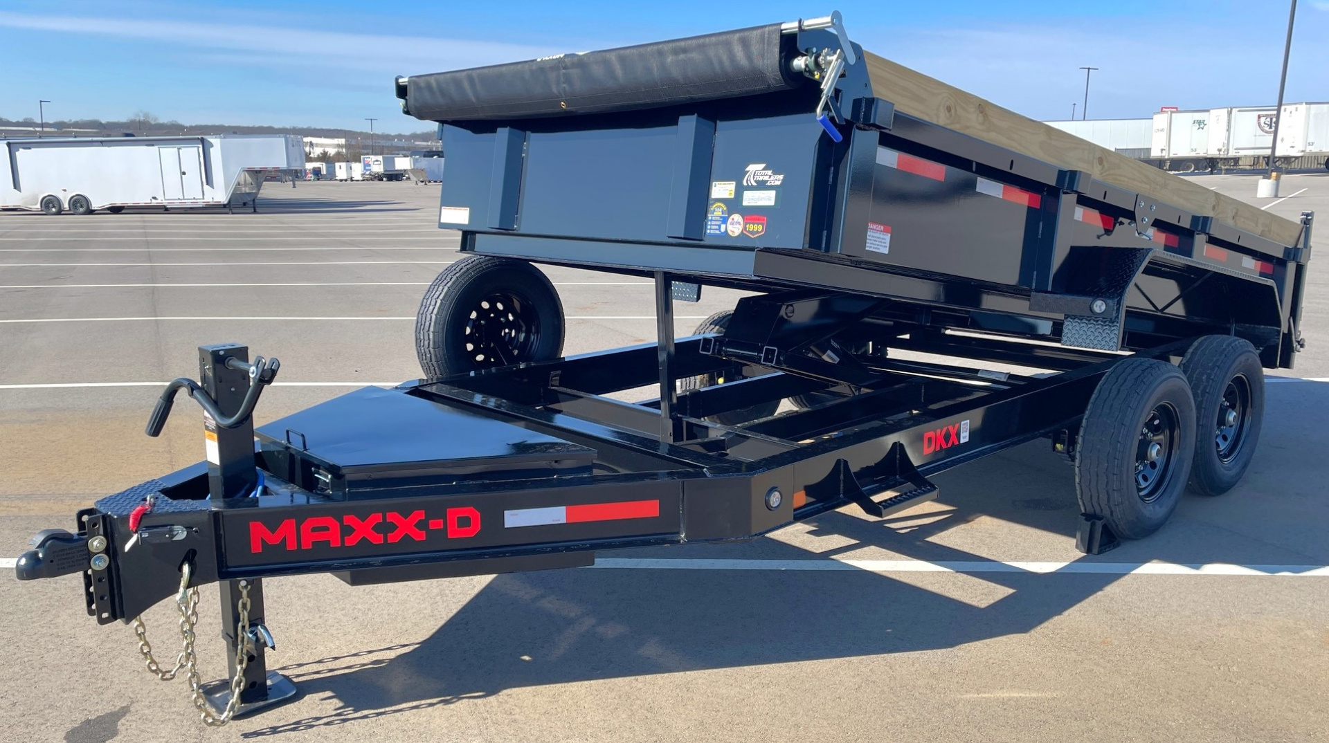 MAXX D DKX 14ft Dump Trailer 14k GVWR