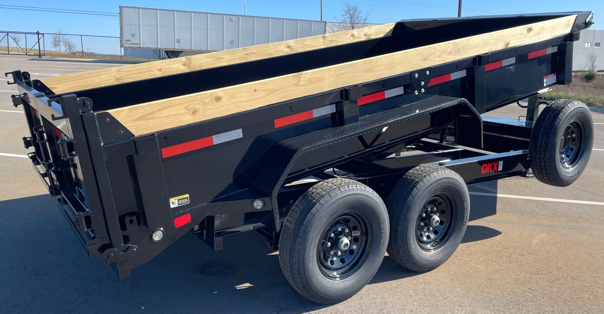MAXX D DKX 14ft Dump Trailer 14k GVWR