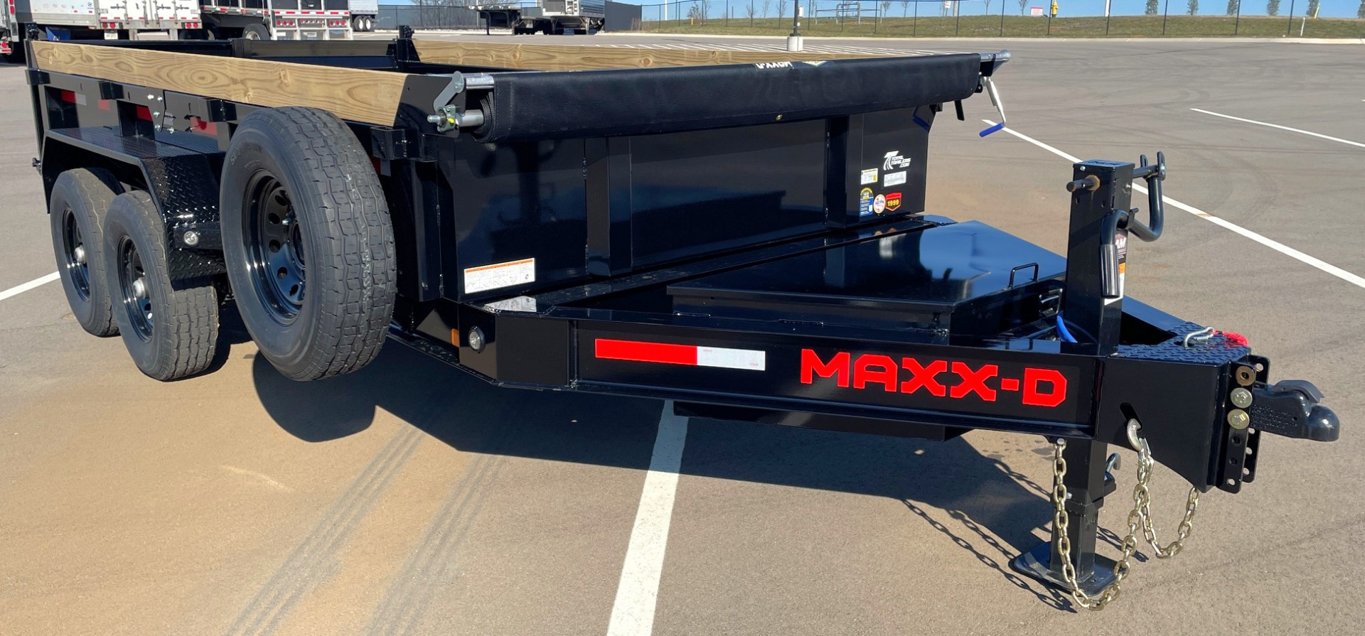 MAXX D DKX 14ft Dump Trailer 14k GVWR