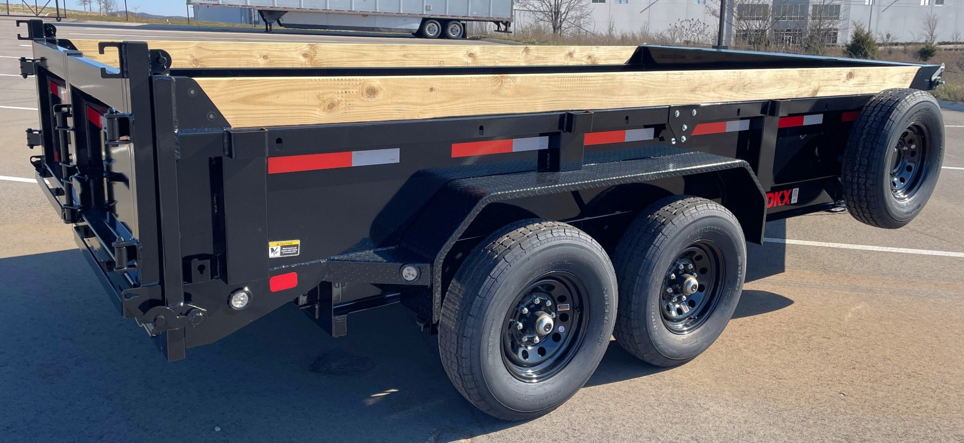 MAXX D DKX 14ft Dump Trailer 14k GVWR