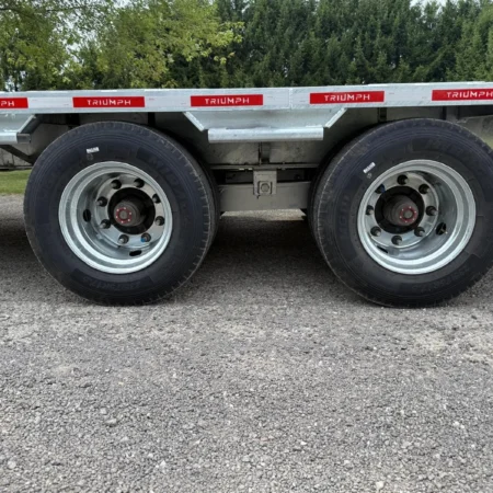 30ft Gooseneck Deckover Trailer 32k Galvanized 16 Ton