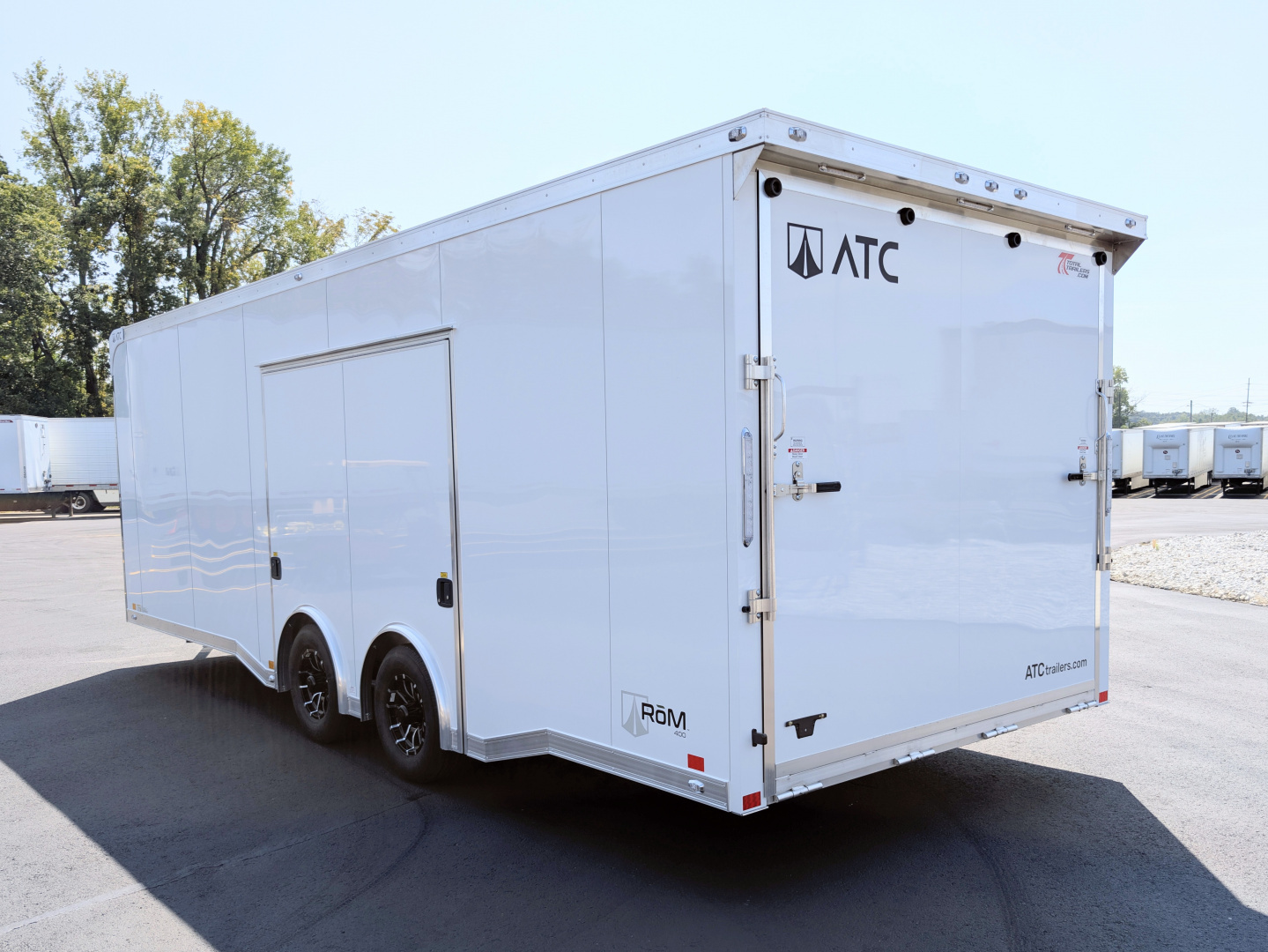 ATC 24ft RoM 400 Plus Edition Aluminum Car Racing Trailer