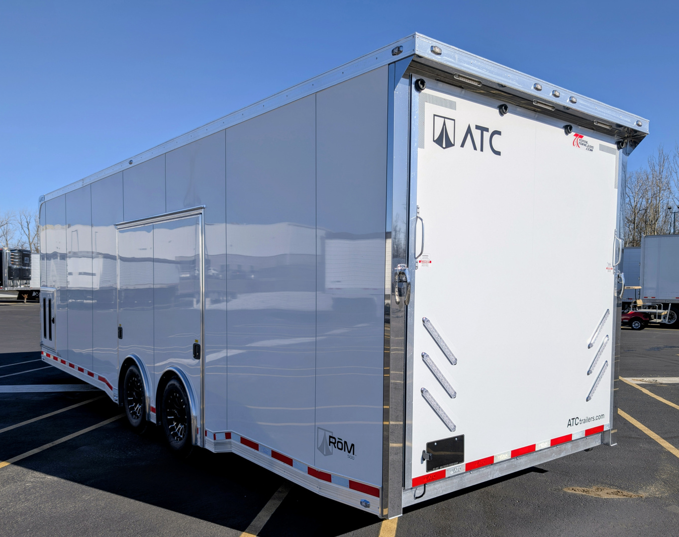 ATC 28ft RoM 500 Premier Aluminum Car Racing Trailer