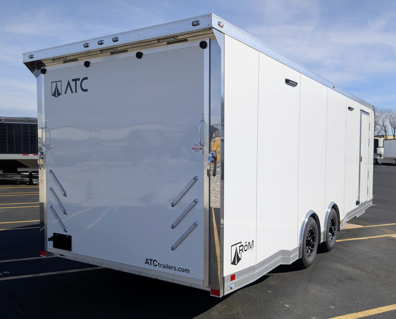 ATC 24ft RoM 500 Aluminum Car Racing Trailer