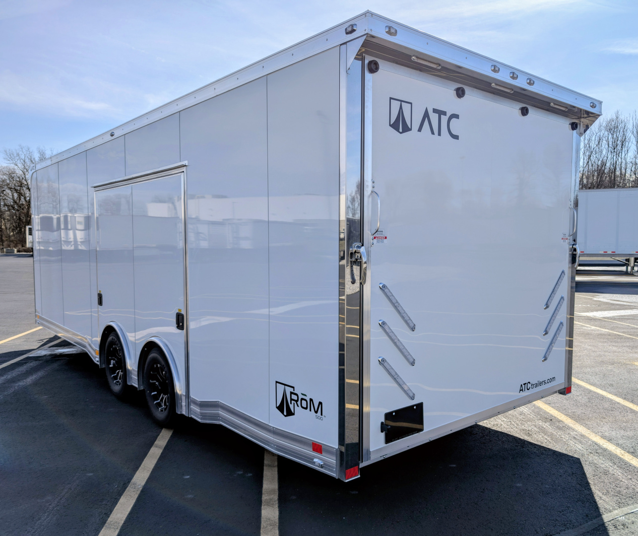 ATC 24ft RoM 500 Aluminum Car Racing Trailer