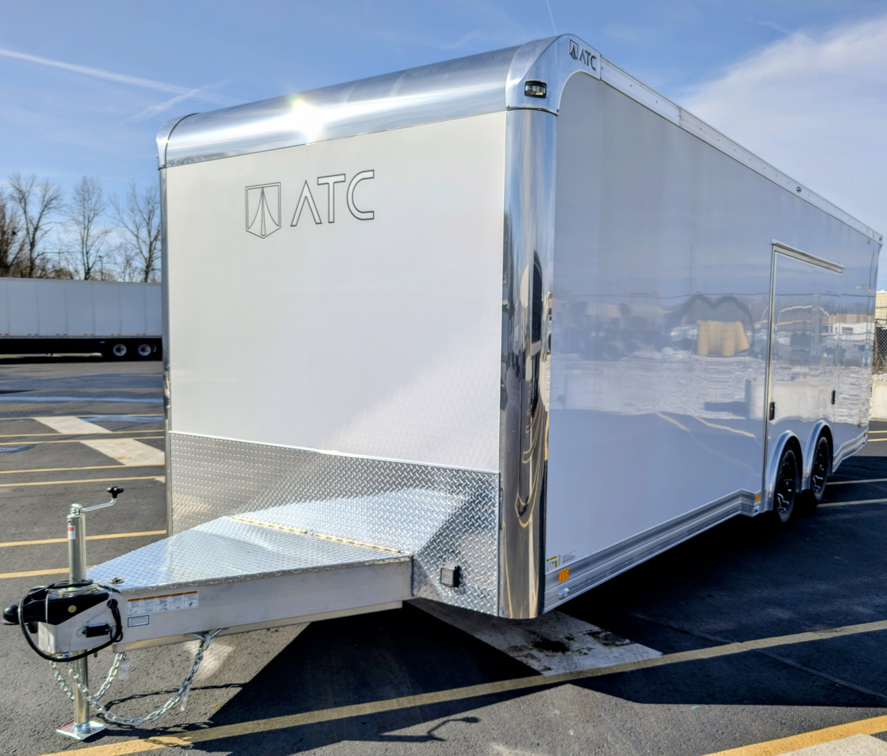 ATC 24ft RoM 500 Aluminum Car Racing Trailer