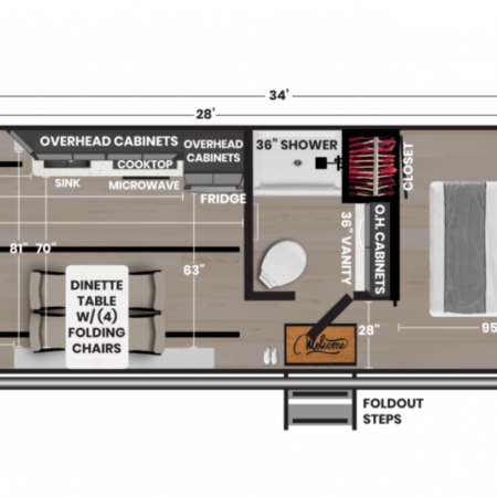 ATC 2816 PLa 550 Aluminum Toy Hauler