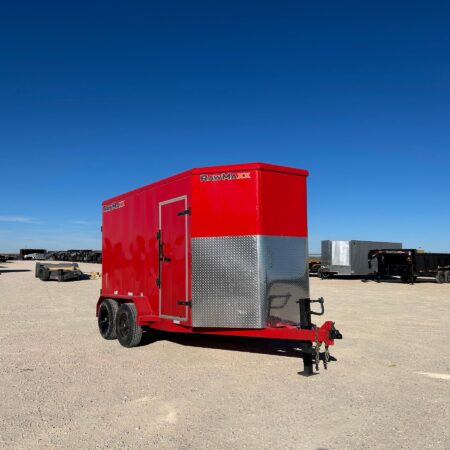 2026 RawMaxx 7X12 Enclosed Trailer