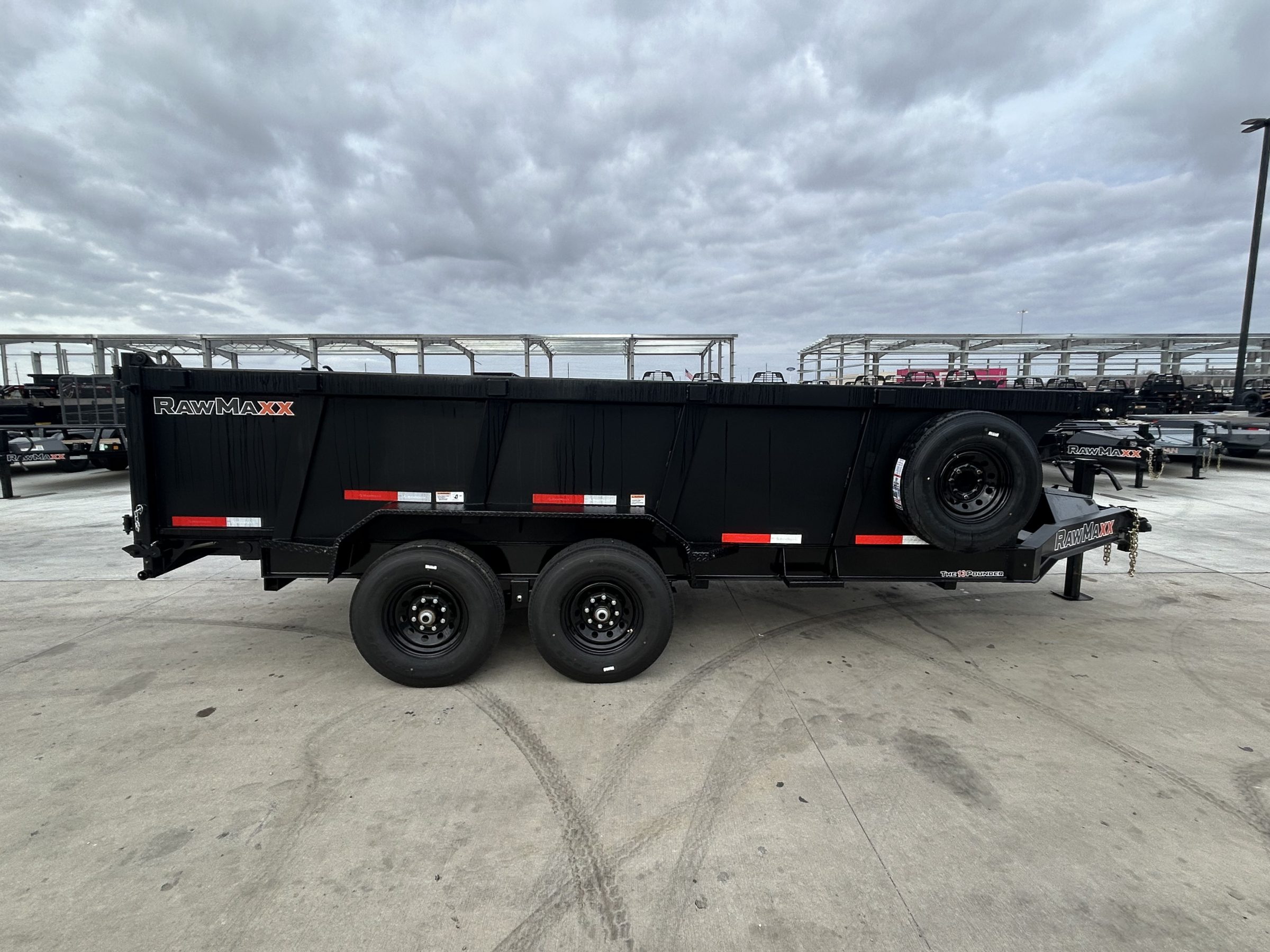 2026 RawMaxx 16x83 Dump Trailer