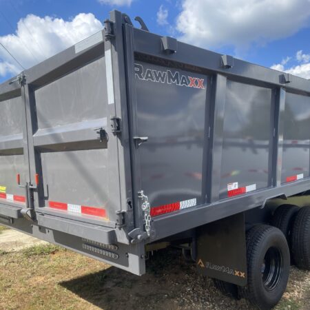 2025 Raw Maxx HDX 102x20 Gooseneck Dump Trailer 24k