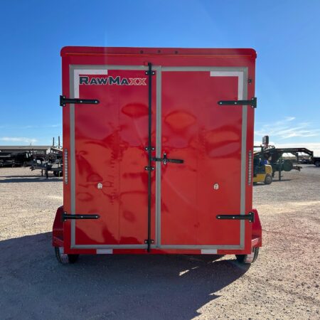 2026 RawMaxx 7X12 Enclosed Trailer