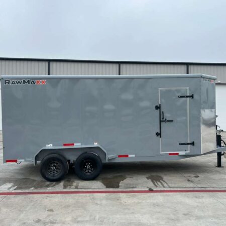 2026 RawMaxx 7x18 Enclosed Trailer