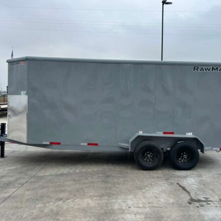 2026 RawMaxx 7x18 Enclosed Trailer