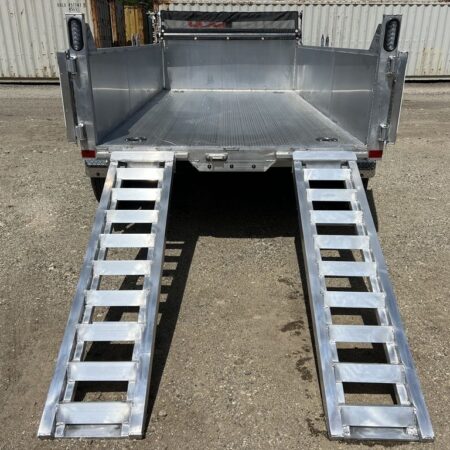 2024 Cargo Pro 6×12 10K Aluminum Dump Trailer