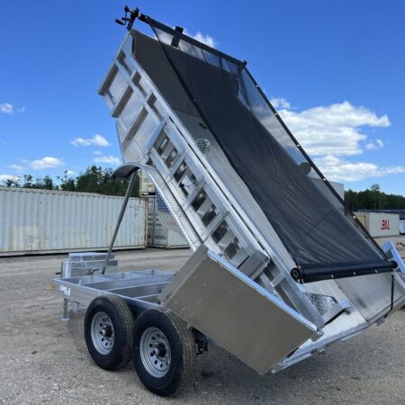 2024 Cargo Pro 6×12 10K Aluminum Dump Trailer