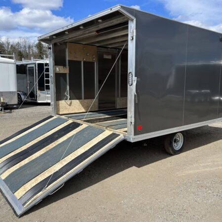 Sno Pro 101×12 Aluminum 2 Place Snowmobile Trailer - Image 8