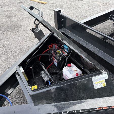 2026 Rawmaxx 8.5 x 24 Flatbed Tilt Trailer - Image 4