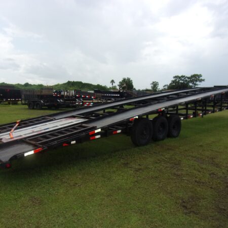 2006 Kraftsman 8x50 Gooseneck Wedge Auto Transport 21k Trailer