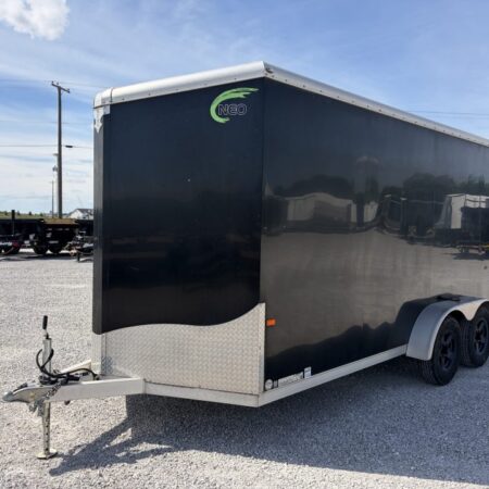 2019 NEO TRAILERS 7 X 16 7K V-Nose Cargo / Enclosed Trailer