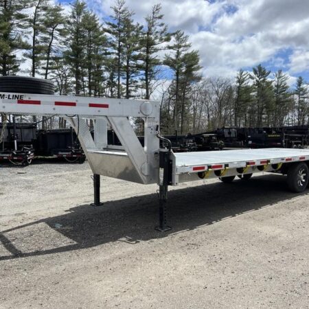 2024 Alum Line Trailers 8.5×24 13K Aluminum Gooseneck