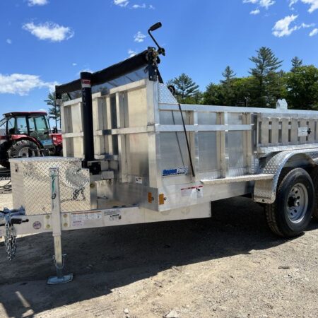 2024 Cargo Pro 6×12 10K Aluminum Dump Trailer