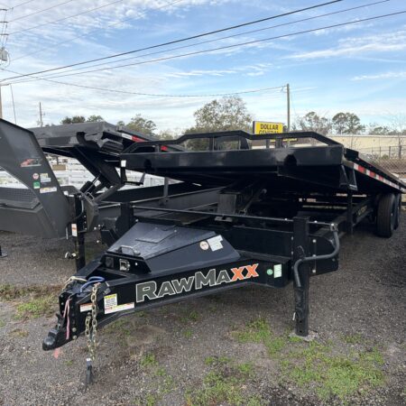 2025 Rawmaxx 8.5 x 26 Power Tilt 14k Equipment Trailer