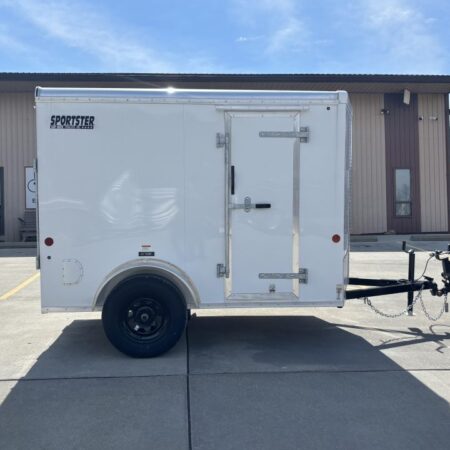 2026 Car Mate Trailers 5X8 V-Sport Enclosed Trailer