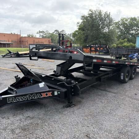 2026 Rawmaxx 8.5 x 24 Flatbed Tilt Trailer
