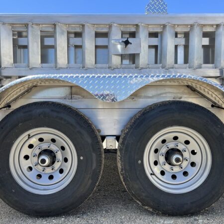 2024 Cargo Pro 6×12 10K Aluminum Dump Trailer