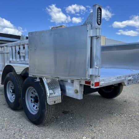 2024 Cargo Pro 6×12 10K Aluminum Dump Trailer