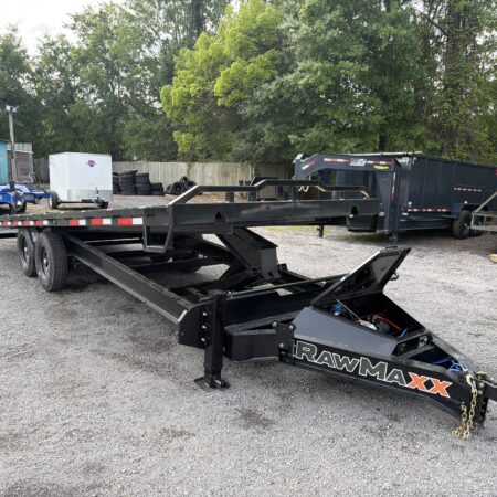 2026 Rawmaxx 8.5 x 24 Flatbed Tilt Trailer - Image 9