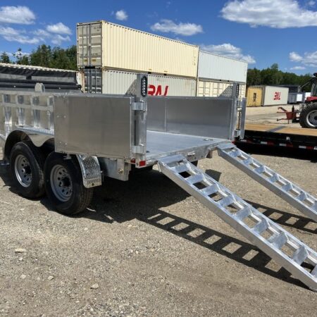 2024 Cargo Pro 6×12 10K Aluminum Dump Trailer
