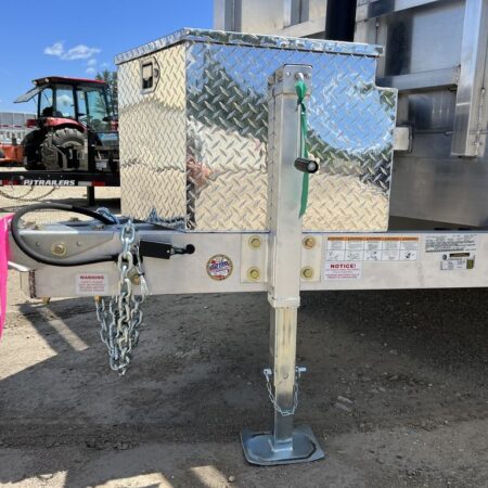 2024 Cargo Pro 6×12 10K Aluminum Dump Trailer