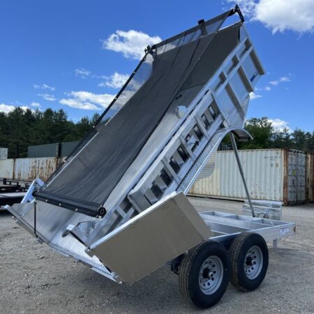 2024 Cargo Pro 6×12 10K Aluminum Dump Trailer