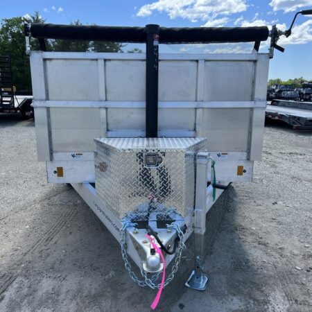 2024 Cargo Pro 6×12 10K Aluminum Dump Trailer