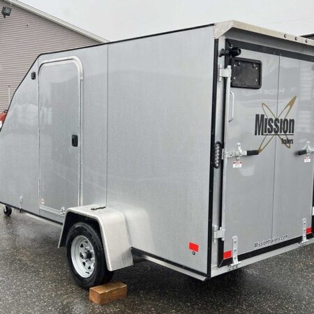 2024 Mission Trailers 60×12 Aluminum Enclosed Trailer