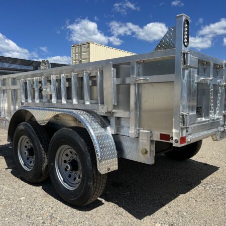 2024 Cargo Pro 6×12 10K Aluminum Dump Trailer