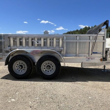 2024 Cargo Pro 6×12 10K Aluminum Dump Trailer